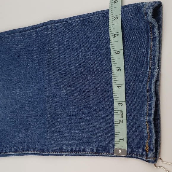 Levi's NWT Ribcage Straight Ankle Jeans Size 32/14 Button Fly - Picture 10 of 13